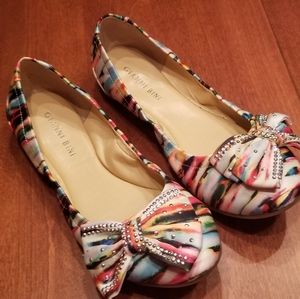 Gianni Bini Multi Colored Ballet Flats
